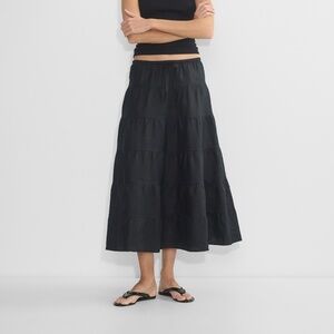 Aritzia Wilfred Bouquet Linen Maxi Skirt - Size M